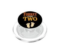 Esperando Madre ama a Turquía por Dos embarazos Divertidos PopSockets PopGrip para MagSafe