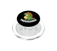 Esperando Madre Pregosaurio Dinosaurio Divertido Embarazo PopSockets PopGrip para MagSafe