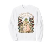 Esperando mi Noble Feria del Renacimiento de la Rana Corcel Sudadera