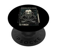 Esperando Que mi impresión 3D termine el diseño Divertido de Maker PopSockets PopGrip Adhesivo