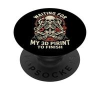 Esperando Que mi impresión 3D termine el diseño Divertido de Maker PopSockets PopGrip Adhesivo