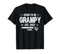 Esperando Que papá papá Pronto Sea Abuelo EST 2027 Camiseta