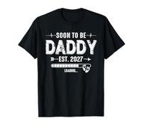 Esperando Que papá papá Pronto Sea papá EST 2027 Camiseta