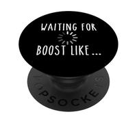 Esperando un Impulso como - Racing Car Guy Turbo Muscle Car PopSockets PopGrip Adhesivo