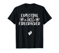 Esperando un pequeño petardo - Embarazo patriótico Camiseta