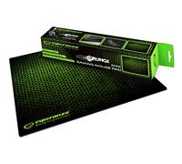 Esperanza Alfombrilla de ratón para juegos extendida Mini 250x200x2 mm láser/óptico Negro y Verde