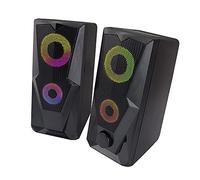 ESPERANZA Altavoces y Micrófonos Marca Modelo EGS103 Altavoces 2.0 USB LED Rainbow Fiable