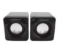 Altavoces 2.0 Leggiero USB 6W (Negro) - ESPERANZA