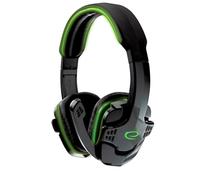 ESPERANZA Auriculares Marca Modelo Auriculares EGH310G micrófono Gaming Raven Green