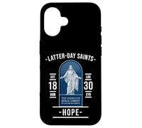 Esperanza de los Santos de los Últimos Días - fe en Cristo Carcasa para iPhone 16