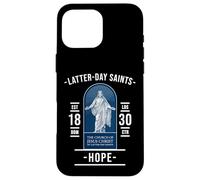 Esperanza de los Santos de los Últimos Días - fe en Cristo Carcasa para iPhone 16 Pro Max
