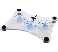 Esperanza EA107 15.6" Transparente soporte de portátil - Soporte de regazo para portátiles y netbooks (Transparente, 39,6 cm (15.6"), 3 pieza(s), 6 cm, 285 mm, 235 mm)