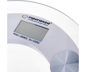 Esperanza ebs008w báscula de baño rectángulo blanco báscula person