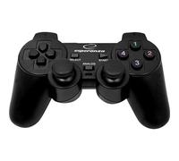 Esperanza EG102 WARRIOR - Gamepad de Vibracin USB para Computadoras, color Negro