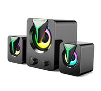 Esperanza egs107 altavoces 2.1 usb led 5 w negro