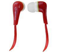 Esperanza EH146R Rojo Intraaural Dentro de oído auricular - Auriculares (Intraaural, Dentro de oído, Alámbrico, 1,2 m, Rojo)