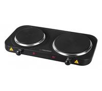 Esperanza Ekh014k Placa Eléctrica 2 Zonas, 2500 W, Negro