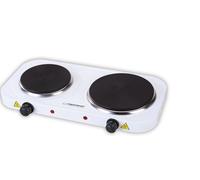 Esperanza ekh014w cocina eléctrica 2 zonas blanca