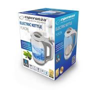 Esperanza ekk025w hervidor eléctrico yukon 1.7 l blanco, polipropilen