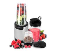 Licuadora Nutri Bomb EKM030 de 900 W (negra/acero inoxidable) - ESPERANZA