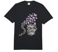 Esperanza en Cada Paso Conciencia sobre el aborto espontáneo Pérdida del Embarazo Comfort Colors Adult Heavyweight T-Shirt