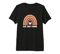Esperanza en la FIV - Mensaje Positivo para Mujeres Valiente Camiseta Premium
