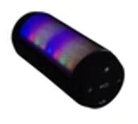 Altavoces Esperanza Cilíndricos Bluetooth y cable 5W con FM, MicroSD y LED