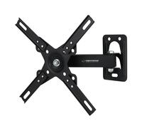 Esperanza erw011 TV wall mount for screens 12-50 inches, max weight 20kg, includes mounting kit and screws, features 360° rotation and adjustable tilt from -25° to 0°, perfect for your home setup.