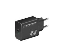 Cargador de corriente - Esperanza - EZC108K - 45W - Negro