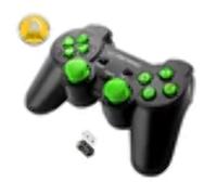 Control USB2.0 sin cables Comp. PC y Playstation PS3 - ESPERANZA