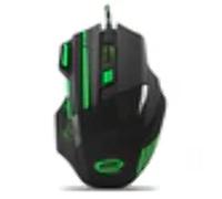 Esperanza IT Accesories - Esperanza egm201g Wired 7d Gaming Optical Mouse USB mx201 - Wolf - Green