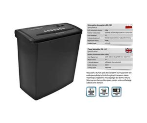 Esperanza it accessories - esperanza shredder to paper blade en101 with basket 10 l din 1