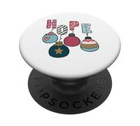 Esperanza Jesús Feliz Navidad Natividad Los Cristianos aman a Cristo PopSockets PopGrip Adhesivo