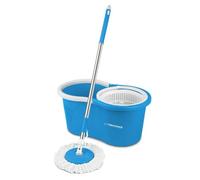 SPIN MOP PERFECT CLEAN 005 Sistema de Limpieza Fregona + Balde (Azul/Blanco) - ESPERANZA