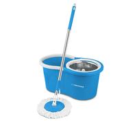 Mopa Fregona con Cubo Esperanza EHS006 Azul Blanco Microfibra