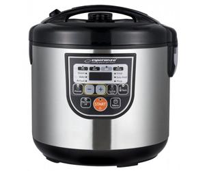 Esperanza Multicooker Cooking 5 L 860 W Negro, Metálico Ekg011