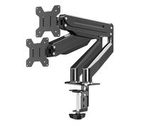 Soporte de Mesa Mache para 2 Monitores 17~27 (Negro) - ESPERANZA