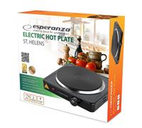 Esperanza st. helens negro encimera hornillo eléctrico / placa eléct