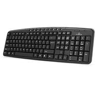 Esperanza Teclados Marca Modelo TK107 Teclado con Cable Multimedia USB Fresno Titanum