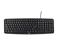 Esperanza TK102 Teclado (Ingles) PS/2 Negro