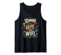 Esperanza WiFi Cafe Camiseta Humor Camiseta sin Mangas