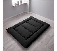 Esperienza per la Pelle: l'uso di tessuti naturali per la Pelle e il Design ergonomico, si adatta perfettamente Alle Curve del Corpo, fornendo Cloud Come un Dolce supporto per il sonno Black 90x120cm