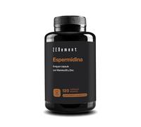 Espermidina - 6 mg por Cápsula con Vitamina B1 y Zinc - Alta dosis - 120 Cápsulas Veganas - Extracto 100% Natural de Germen de Trigo - Sin Aditivos, Sin OGM - Zenement
