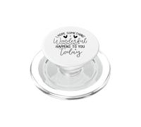 Espero Que Algo Maravilloso suceda Hoy Cita PopSockets PopGrip para MagSafe