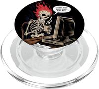 Espero Que Este Correo electrónico te encuentre Bien Funny Work Meme Skeleton PopSockets PopGrip para MagSafe