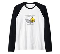 Espero Que Este Correo te encuentre Antes Que yo Camiseta Manga Raglan