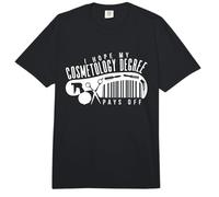 Espero Que mi título en cosmetología pague cosmetología Esteticista Comfort Colors Adult Heavyweight T-Shirt