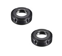 Espesar la tuerca de sujeción CNC Collet Chuck piezas de reparación de alta velocidad que sujeta tuercas hexagonales 2PCS