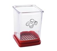 Espesor ajustable cortador de alimentos herramienta de rebanada eficiente dispositivo de disco doméstico cortador de frutas ABS hogar fruta cortador