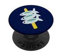 Espeto Sardinas Málaga PopSockets PopGrip Adhesivo